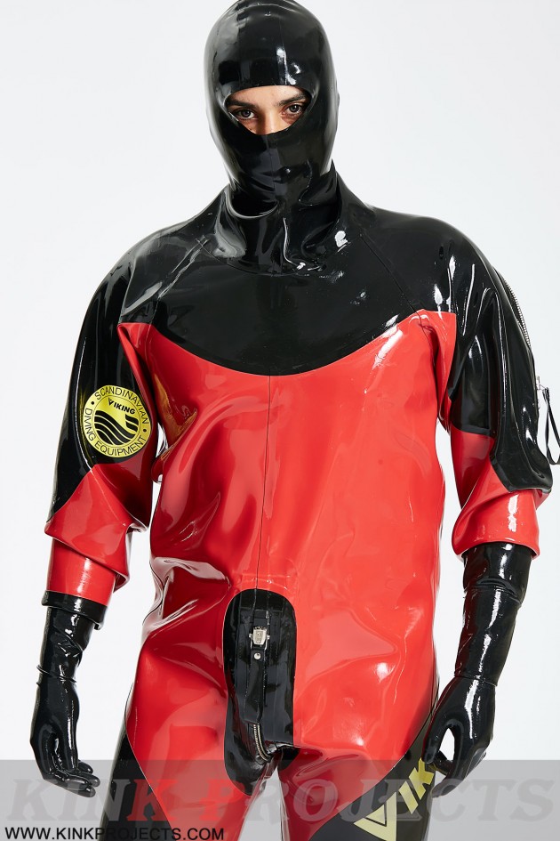 Male Heavy Duty Latex Viking Drysuit