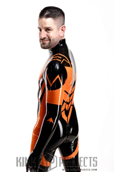 Male "Anti Hero" Latex Catsuit