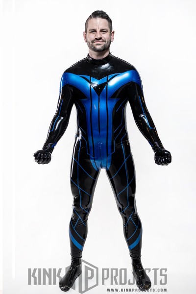 Night-wing meets Tron Catsuit