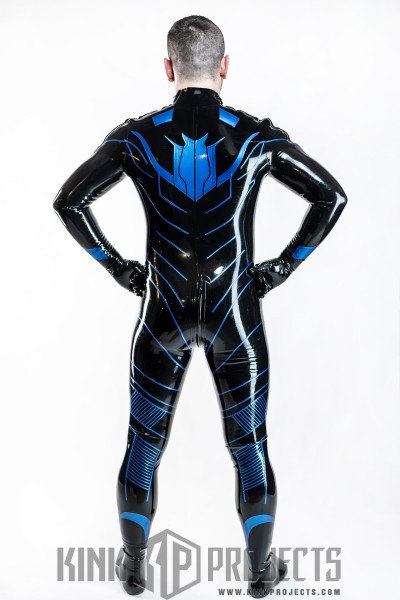 Night-wing meets Tron Catsuit